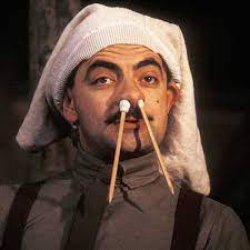 Blackadder saying Wibble