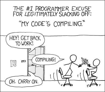 My code’s compiling